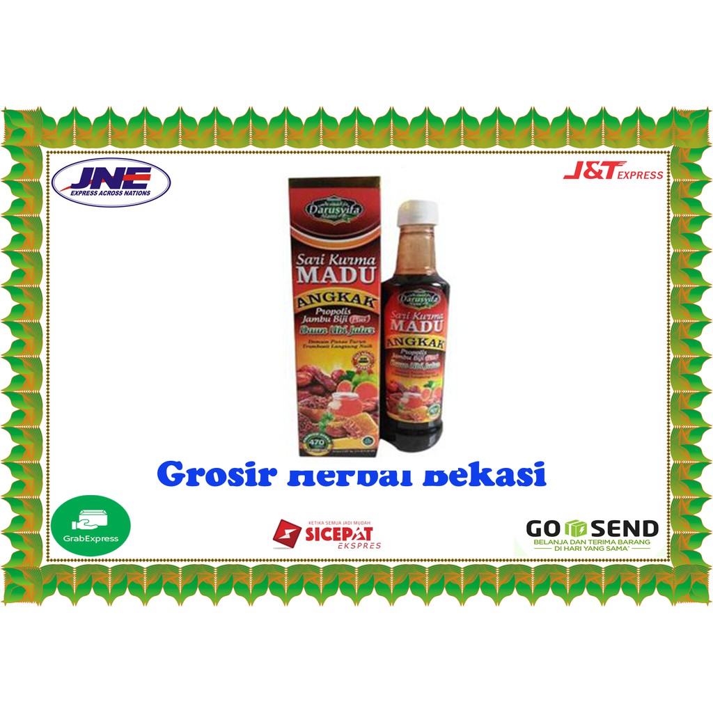 

Ay00! Sari Kurma Madu Angkak Sari Kurma Madu Angkak SAKURA Darusyifa plus Propolis Jambu Biji Obat