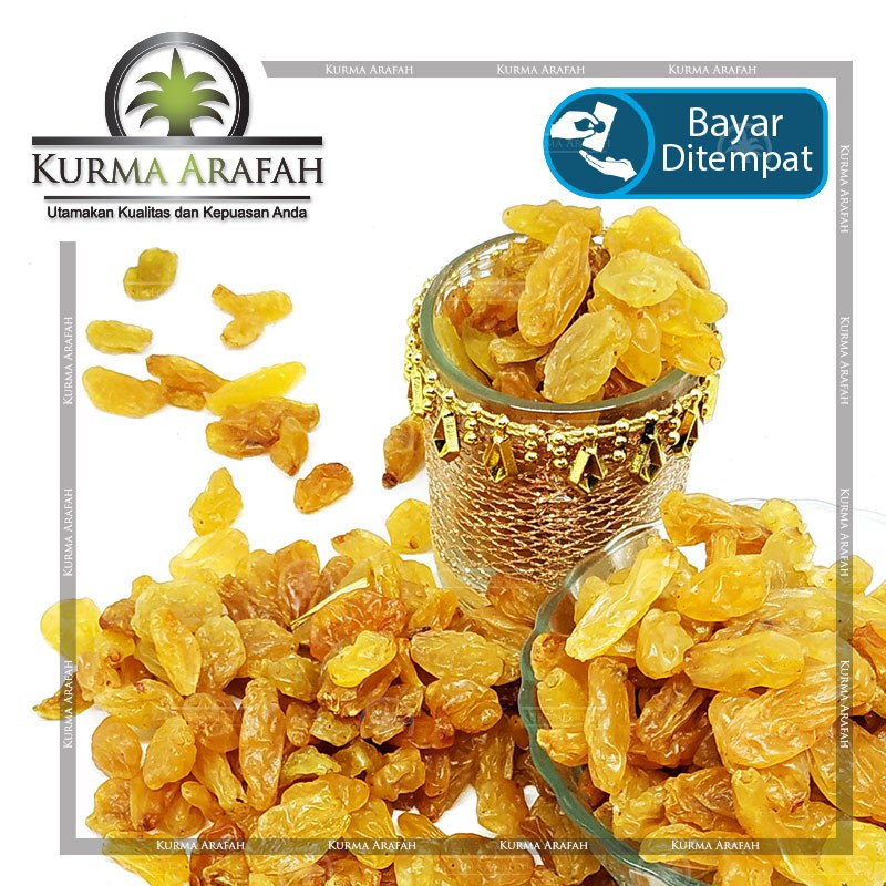 Grosir Kismis Golden Raisin Asem Manis 10 kg