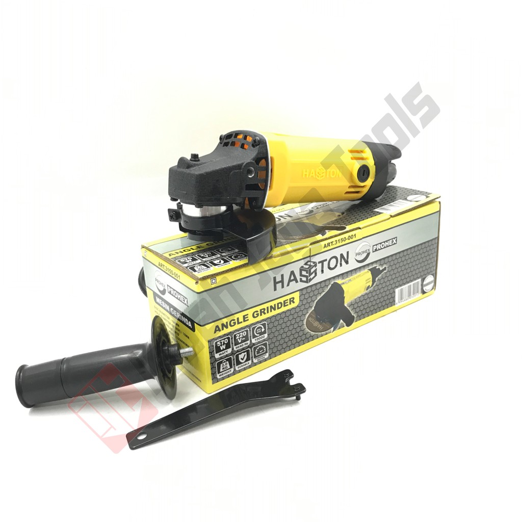 HASSTON PROHEX 3150-001 Mesin Gerinda Tangan 4 Inch - Angle Grinder