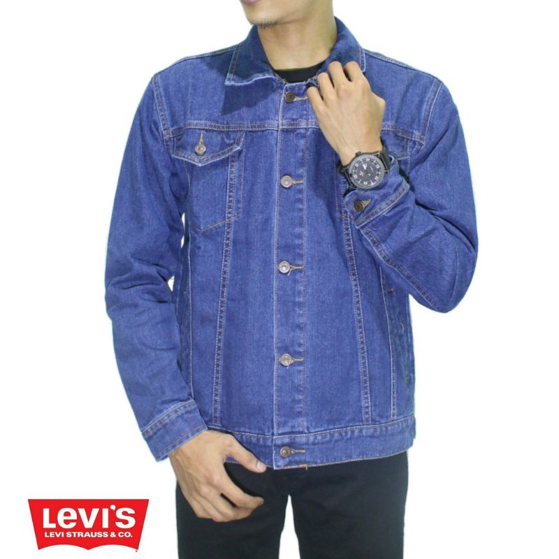 JAKET JEANS PANJANG PRIA Rocafella jens Bomber