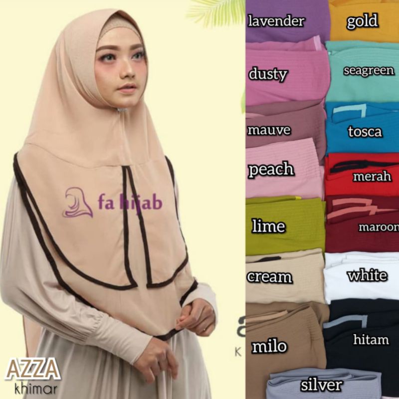 Khimar Azza ori Fahijab