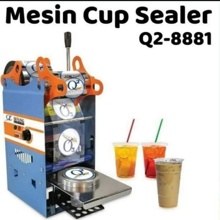 SEALING MACHIME CUP SEALER Q2 8881 / MESIN PRESS GELAS PLASTIK MESIN CUP SEALER MANUAL SEALING MACHINE Q2 8881 / Q2-8881