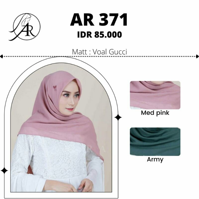 HIJAB SEGIEMPAT AR 371 ARRAFI