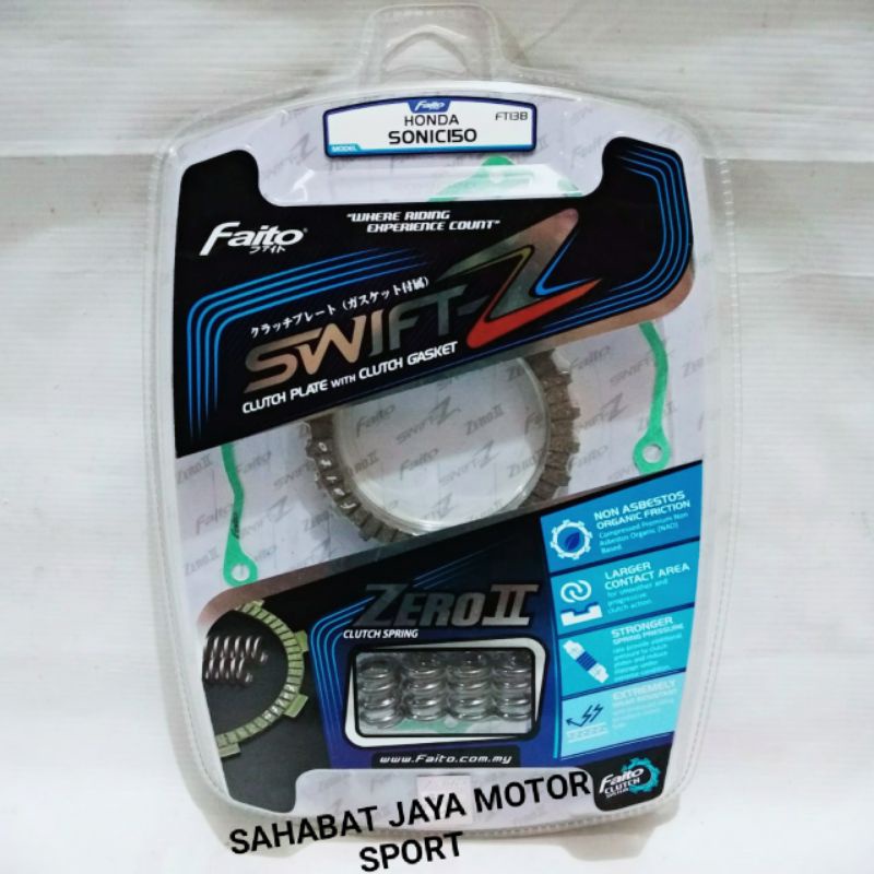 Kampas Kopling + Per Kopling FAITO Sonic 150R CBR 150R New