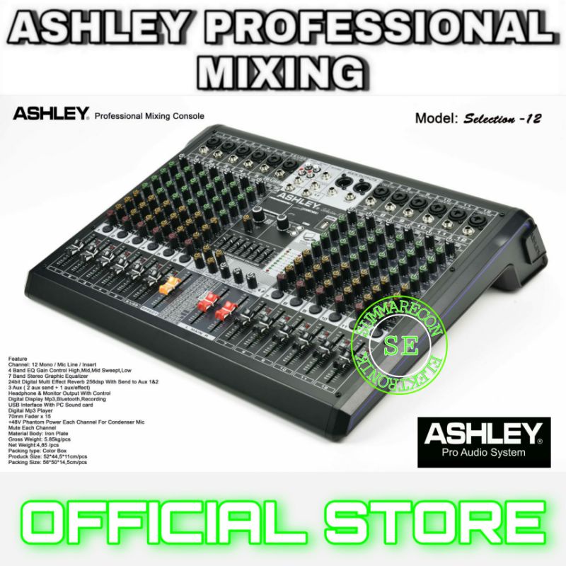 mixer audio 12 channel original ashley selection 12 usb bluetooth recording