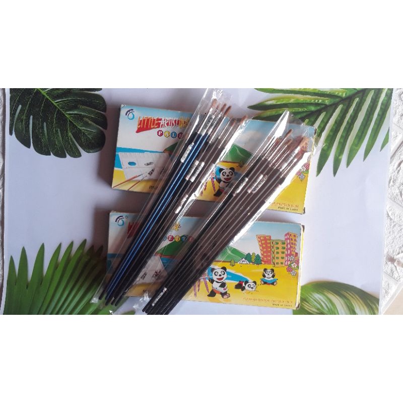 

Sale! Paket 7 pcs Kuas PHOENIX Paint Brush Pallette Palet Bundling