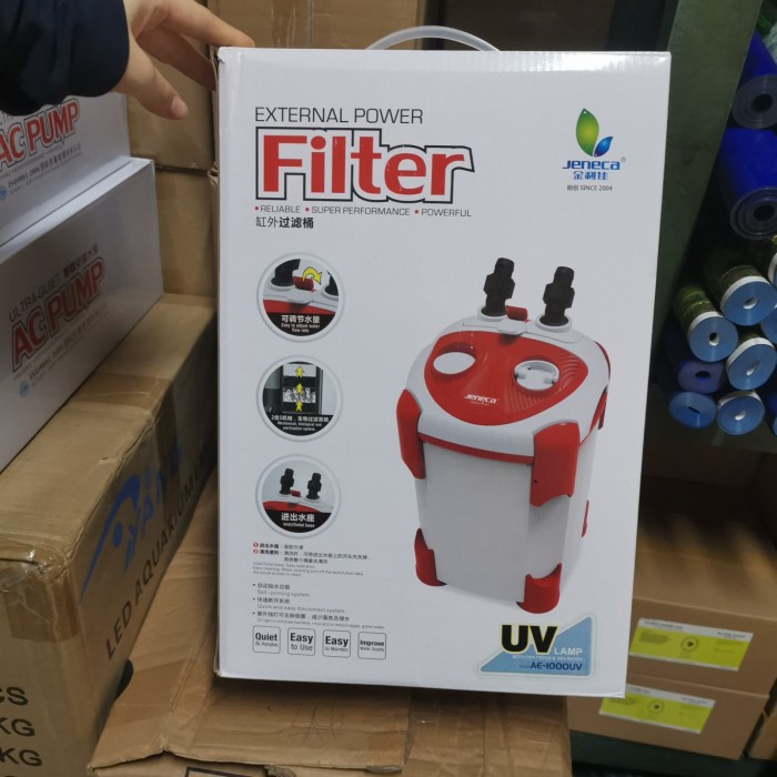 JENECA External Filter Canister AE 1000 UV Aquascape Filter