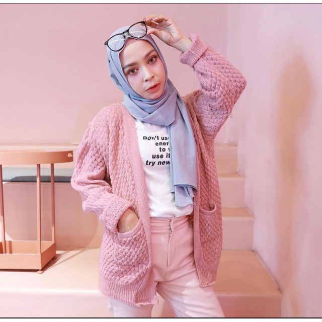 POPCORN CARDIGAN / CARDI RAJUT