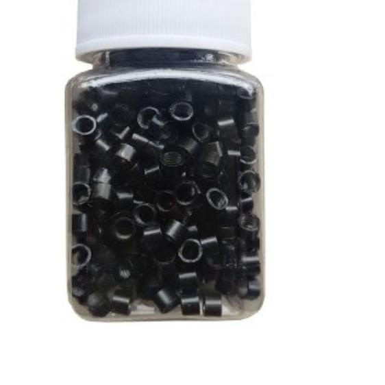 ℮ RING HAIR EXTENSION JUMBO+ULIR HITAM ➱