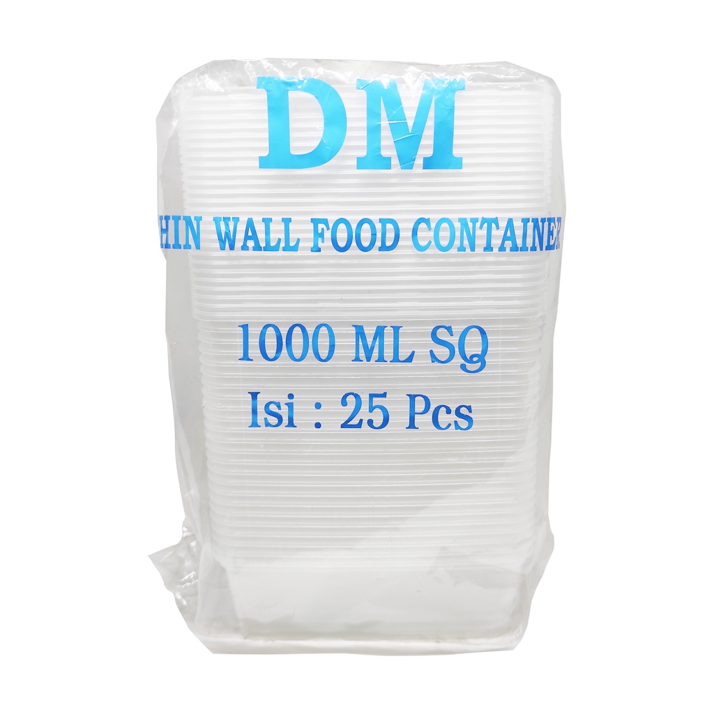 DM, THINWALL SQ 1000 ML