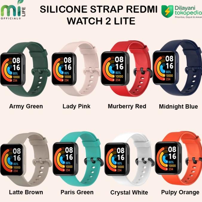 REDMI WATCH 2 LITE STRAP SILICONE COLORFUL CASE