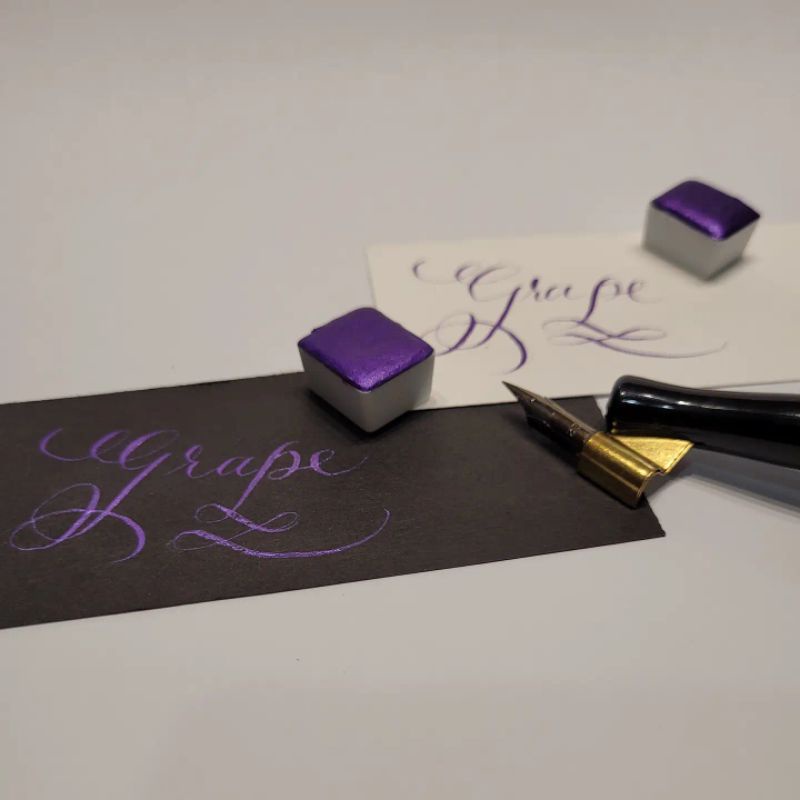 

Grape - Handmade watercolors Evolved collection