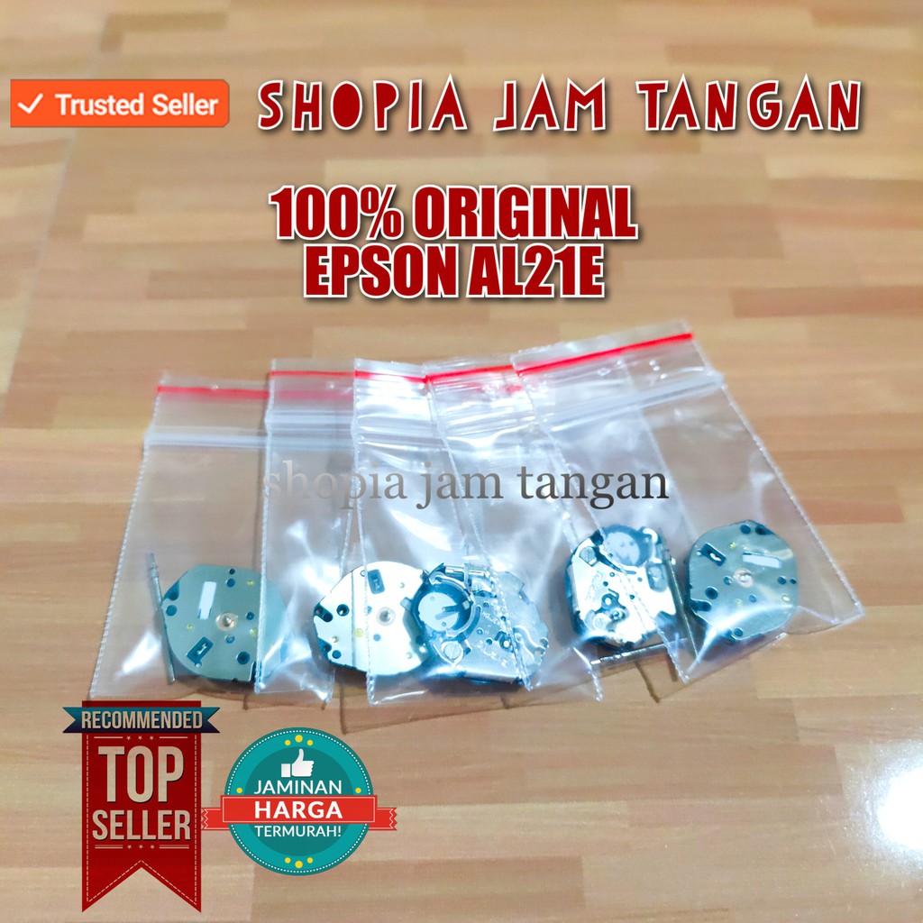 Mesin Jam Tangan AL21E / Y121 / M121 produksi EPSON ORIGINAL irit baterei made in japan