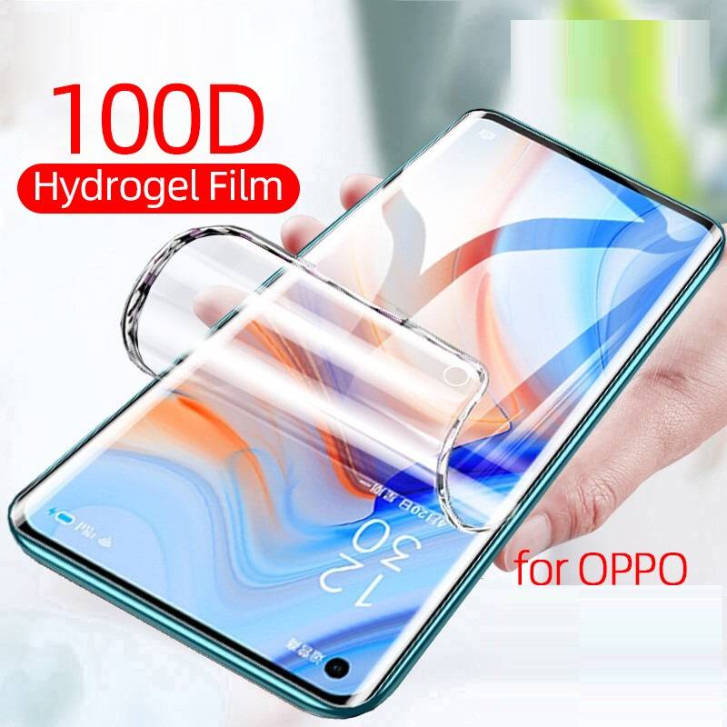 OPPO Reno 5F / Reno 5 Pro 5G / Reno 5 5G / Reno 4 / Reno 4 Pro Hydrogel Screen Protector Clear Antiblueray