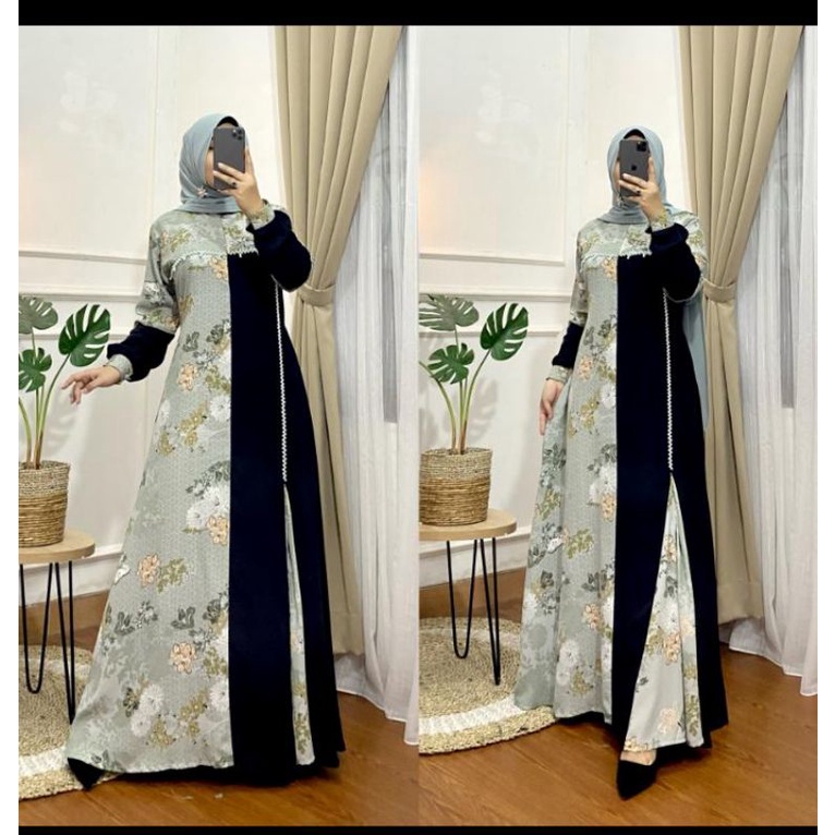 SAMARA DRESS|| GAMIS NEWLUSY MADINAH NEW LUSY SAYOQ NESYA JAVINA KALEELA