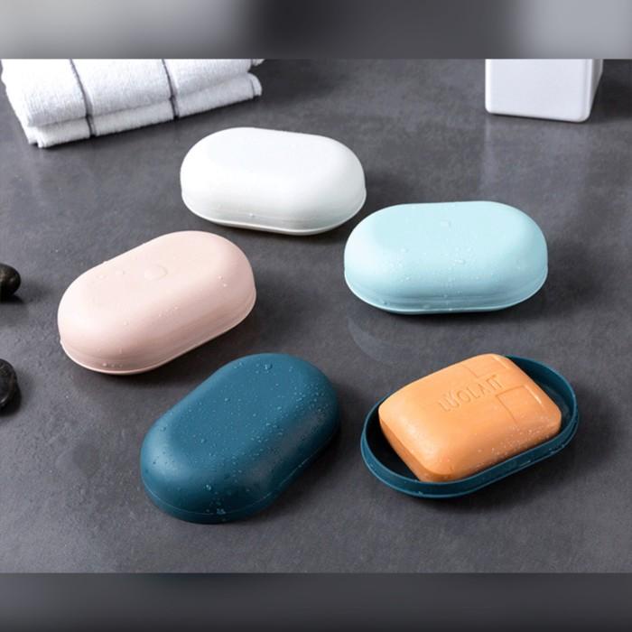 Tempat Sabun Batang Mandi Kedap Anti Air Tumpah Tempat Sabun Travel Kualitas Terjamin