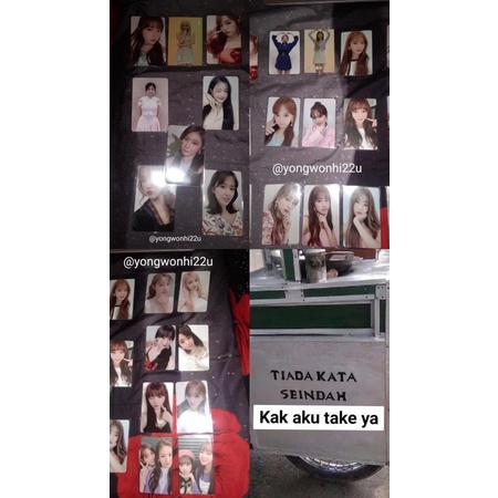 Photocard Album Izone