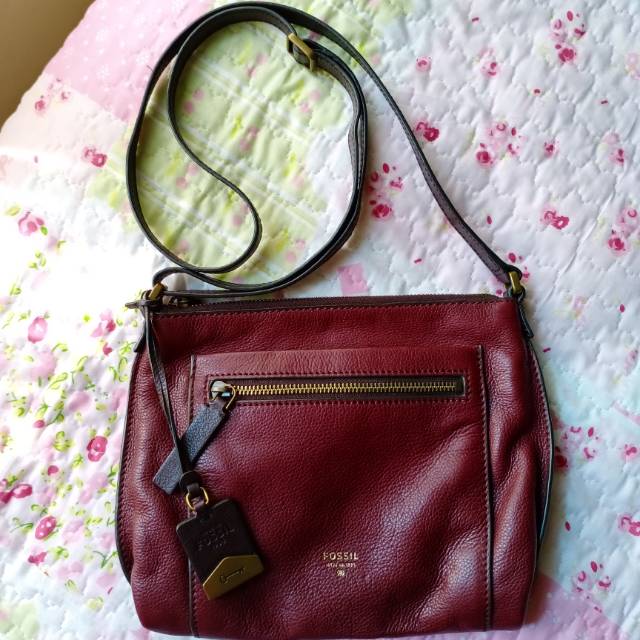 Tas Selempang Fossil (Preloved)