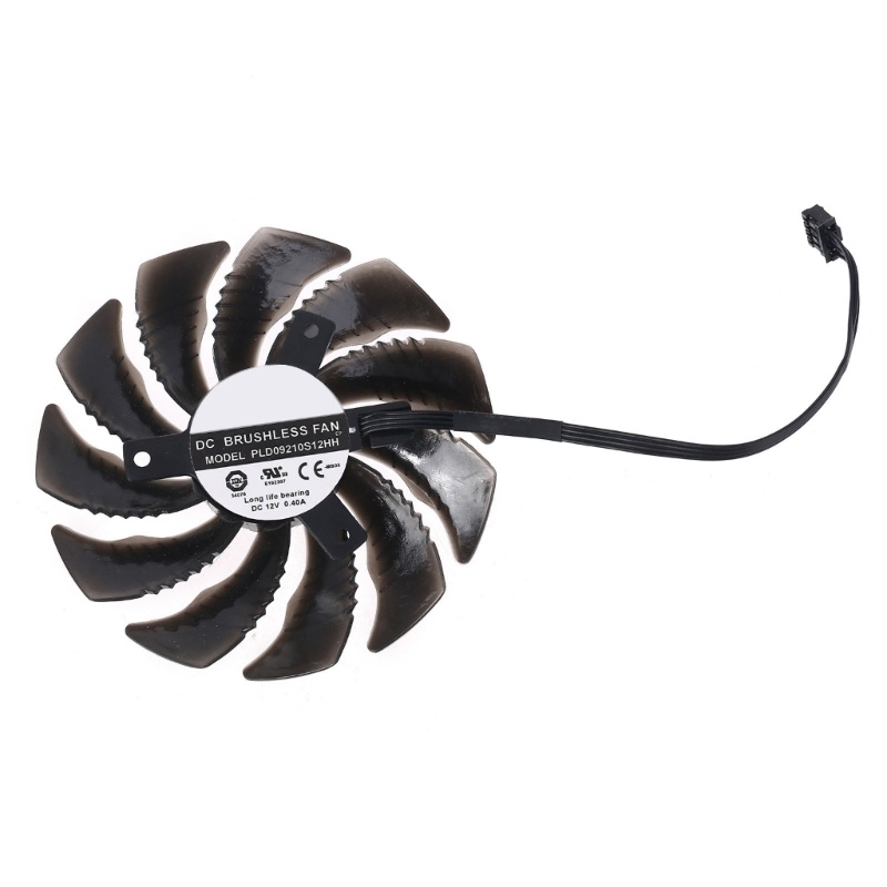 Bt Untuk Gigabyte Gtx1080Kartu Grafis Mini 85mm Untuk DC 12V Cooler Fan Aksesoris Pengganti Kartu Grafis Pendingin Fa