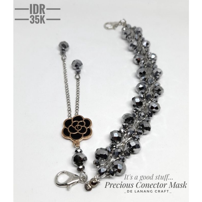 Konektor Masker Kristal / konektor mewah