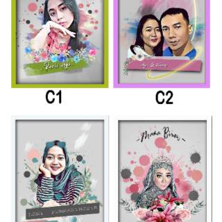 CETAK FOTO ANIMASI 10R PLUS BINGKAI | Shopee Indonesia