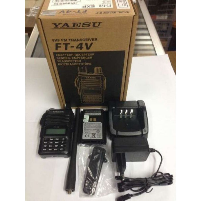 Ht yaesu Ft 4v original garansi resmi 1 tahun