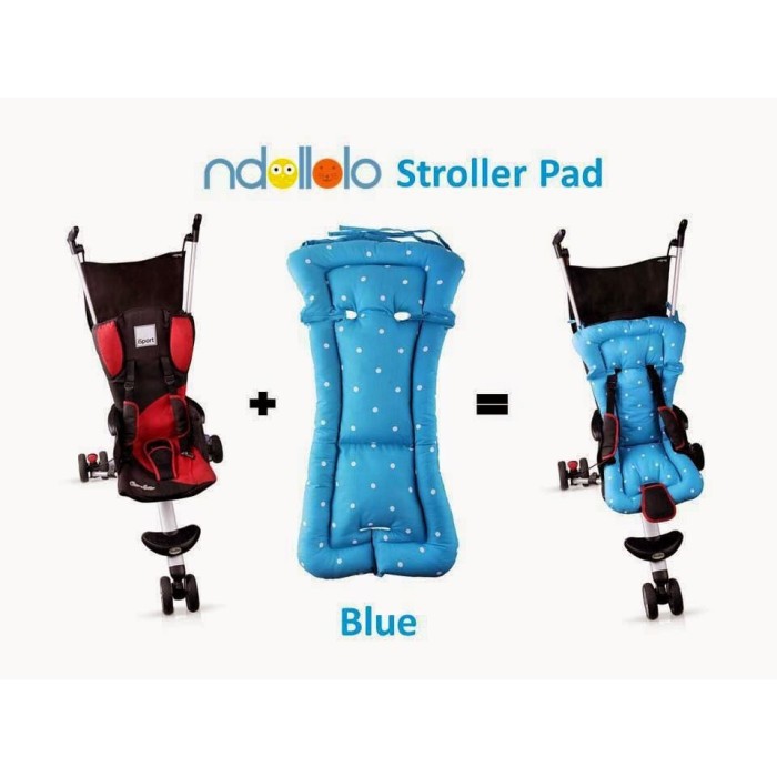 Alas Stroller Isport - Alas Bantal Stroller - Ndollolo Stroller Pad - Bantalan Stroller