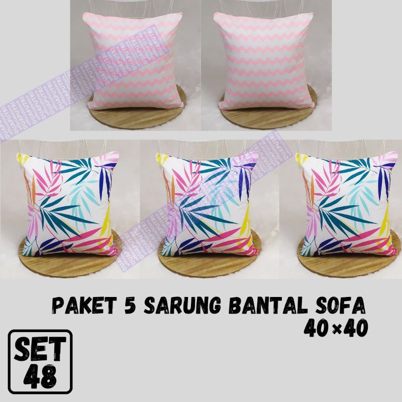 SARUNG SOFA SET ISI 5 SET#48