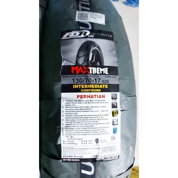 BAN FDR MAXTREME 130/70-17 TUBELESS, OFFLINE LEBIH MURAH