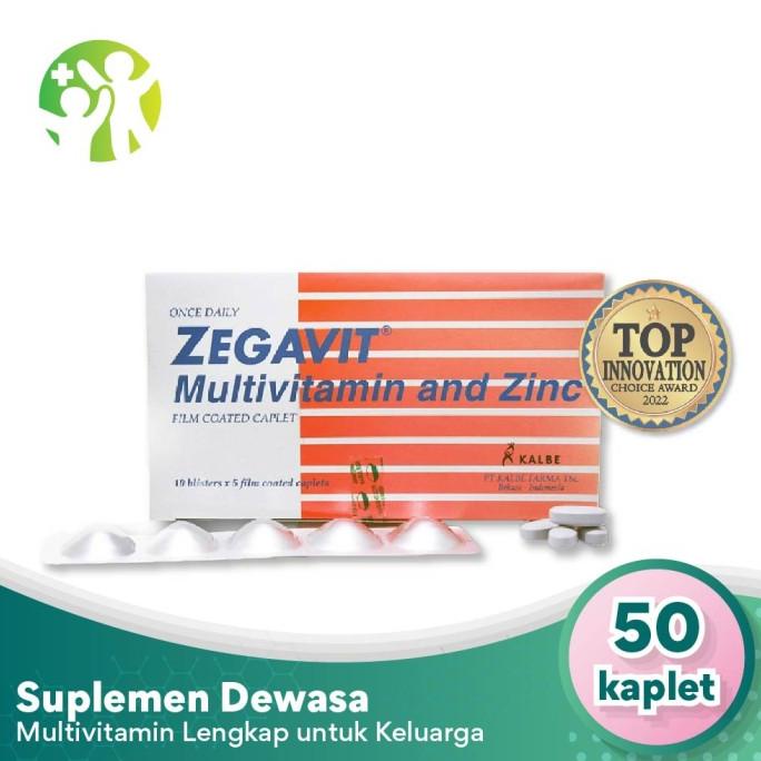 Zegavit - Multivitamin B, C, E dan Zinc