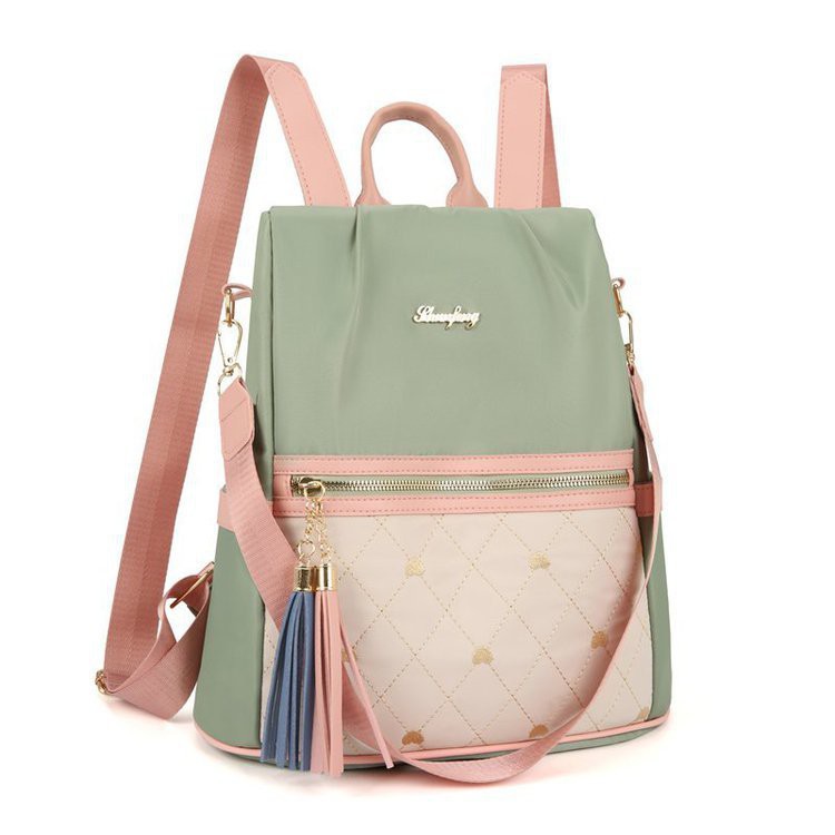 TAS RANSEL IMPORT WANITA BACKPACK ANTI AIR HIJAU KOREA TA160G3 PARRY MURAH FASHION SELEMPANG BRANDED