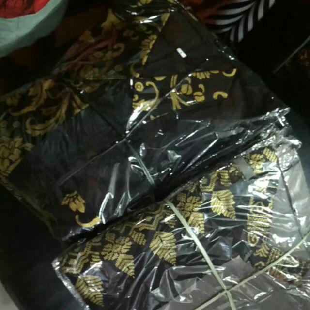 Kemeja Batik Lengan Panjang 021 Asifa Batik Hrb026 Hem Batik Murah Seno Sogan Bakung Padi Manggar K5