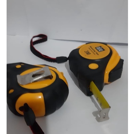 METERAN AUTO STOP OLIQ 3M/METERAN AUTO STOP/MEASURING TAPE/ALAT UKUR TUKANG/METERAN AUTO STOP/METERAN TUKANG MURAH TEBAL