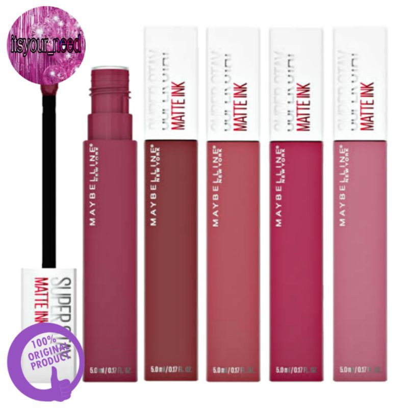 Maybelline Superstay Matte Ink UnNudes Liquid Lipstick 10 Dreamer
