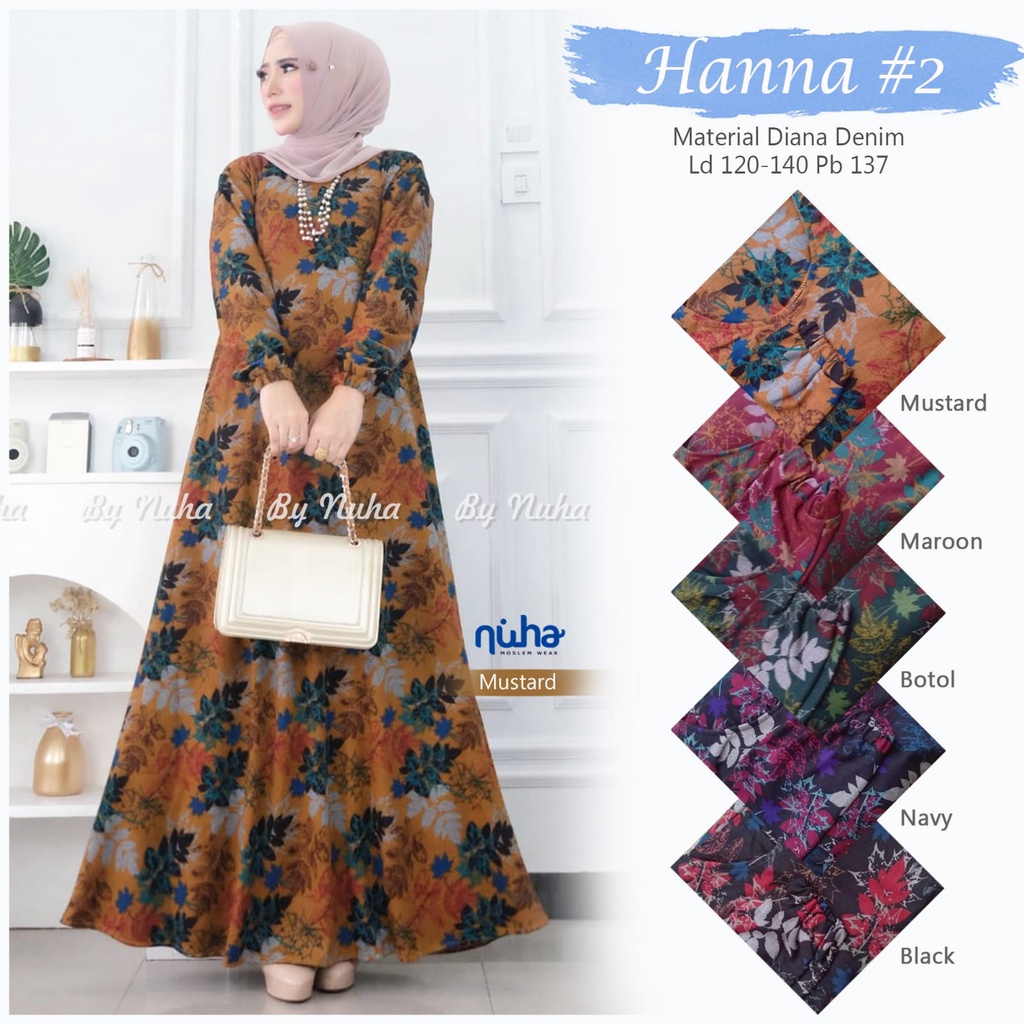 gamis hanna #2 nuha
