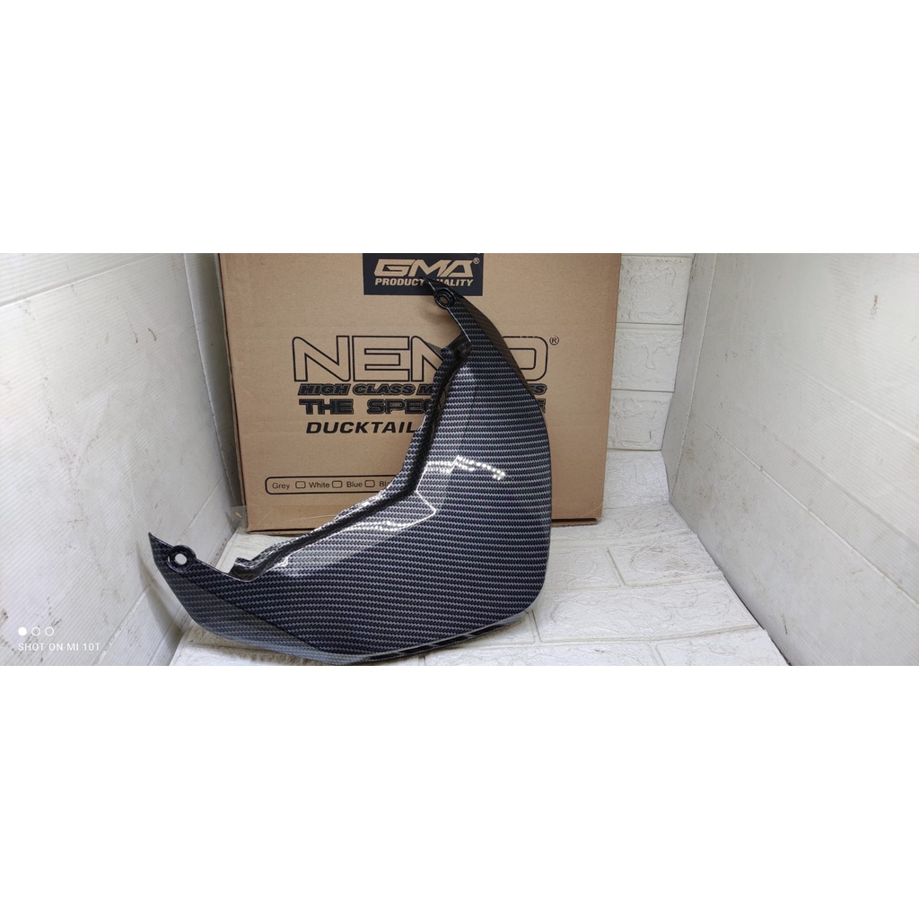 PROMO DUCKTAIL YAMAHA  NEW NMAX 2020 2021 MERK NEMO CARBON