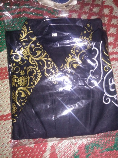 Kemeja Batik Pria Lengan Panjang Size M L Xl Xxl Bswart Batik Hrb026 Kenango Hem Panjang Padi