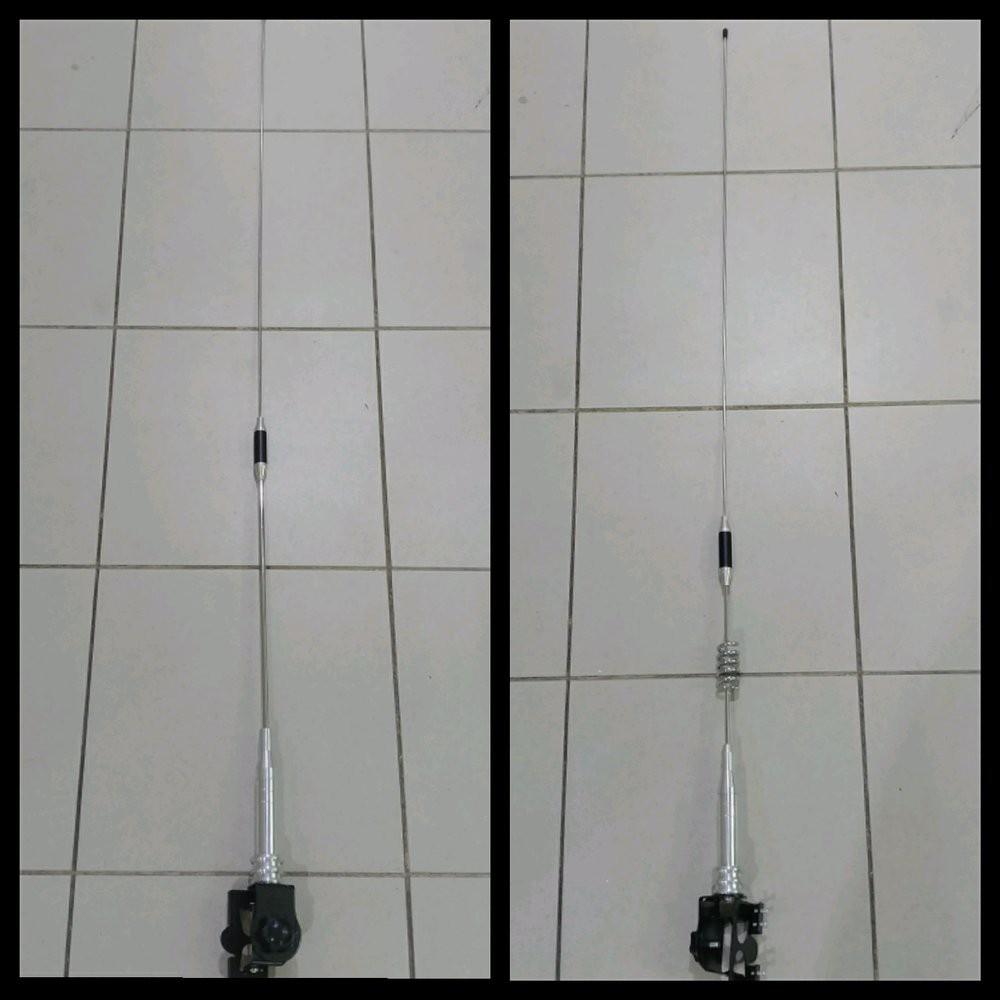antena antenna jepit kap mesin bagasi variasi mobil motor universal dummy radio hitam chrome crome tiang bendera