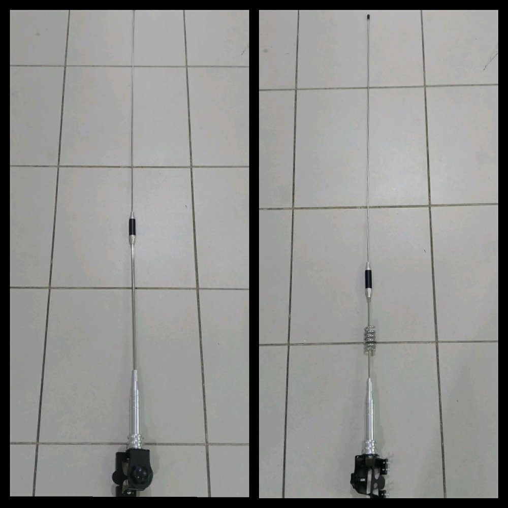 antena antenna jepit kap mesin bagasi variasi mobil motor universal dummy radio hitam chrome crome tiang bendera