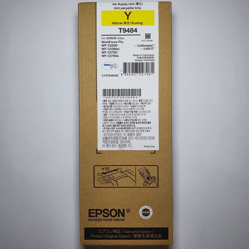 Epson T948 T 948 Tinta / Cartridge Original