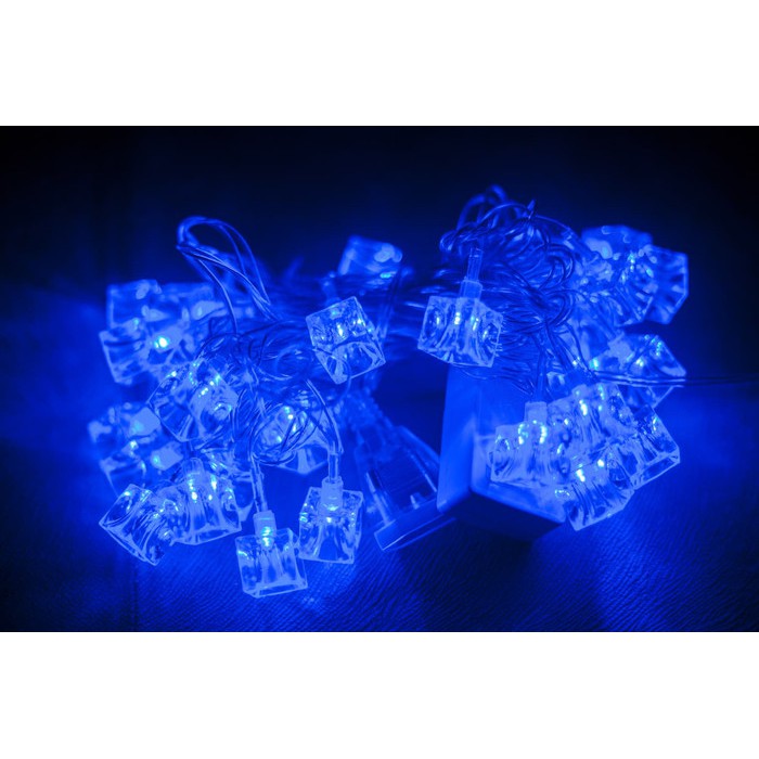 Lampu LED Tumblr ICE CUBE KRISTAL Natal Dekorasi K.A.P Kontra Premium