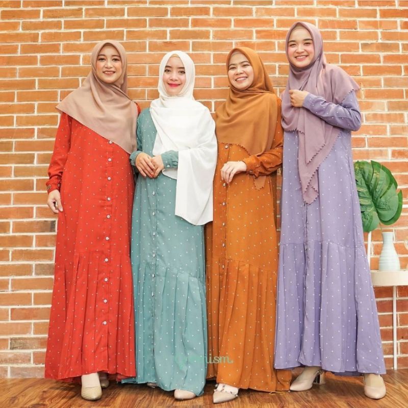 Keinan Dress motif Polkadot by Greenism