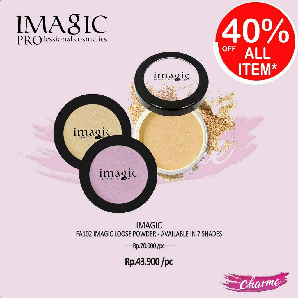 (READY &amp; ORI) IMAGIC Loose Powder Bedak Tabur FA102 FA 102