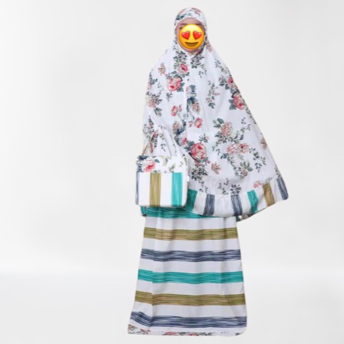 mukena anak remaja-mukena katun jepang