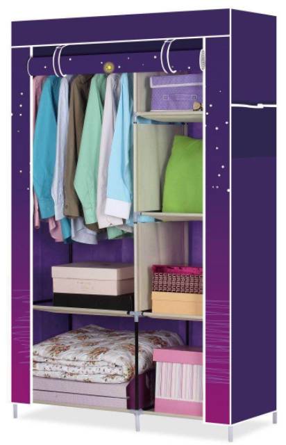 Lemari Portable Kain Bongkar Pasang Shopee Indonesia