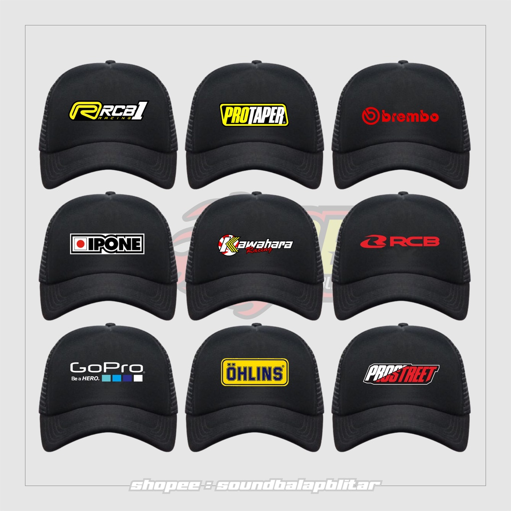 Topi Sponsor Racing Snapback Ohlins Prostreet RCB RCB1Ipone