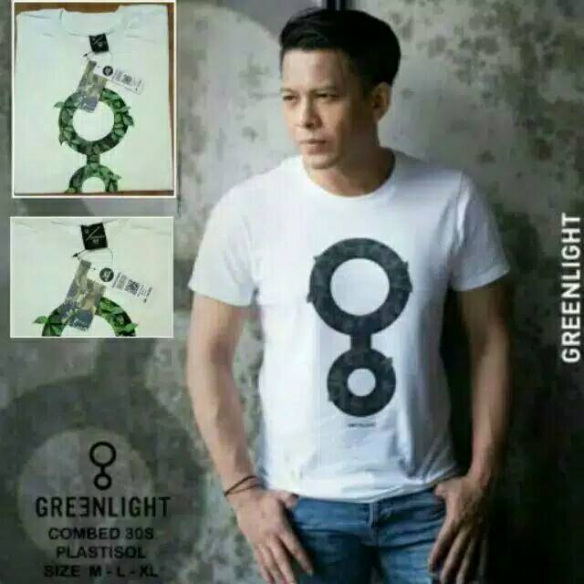 Kaos GreenLight Ariel Noah Harga Murah tapi Bagus, motif keren populer COD Best Seller