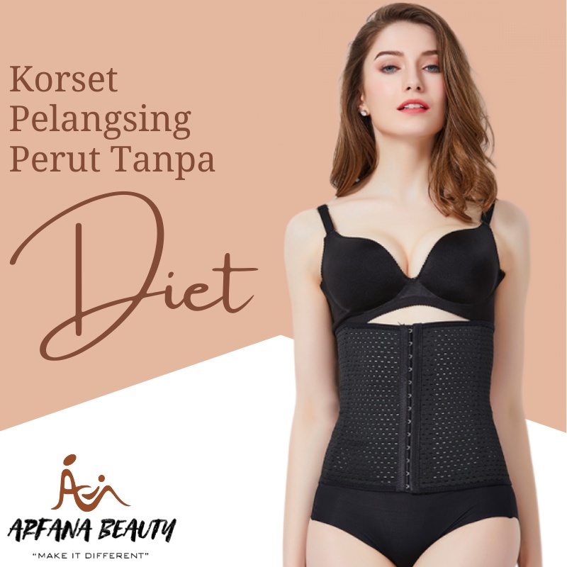 Korset Pelangsing Perut Untuk Ibu Setelah Melahirkan Membantu Mengecangkan Perut Waist Trainer 09891