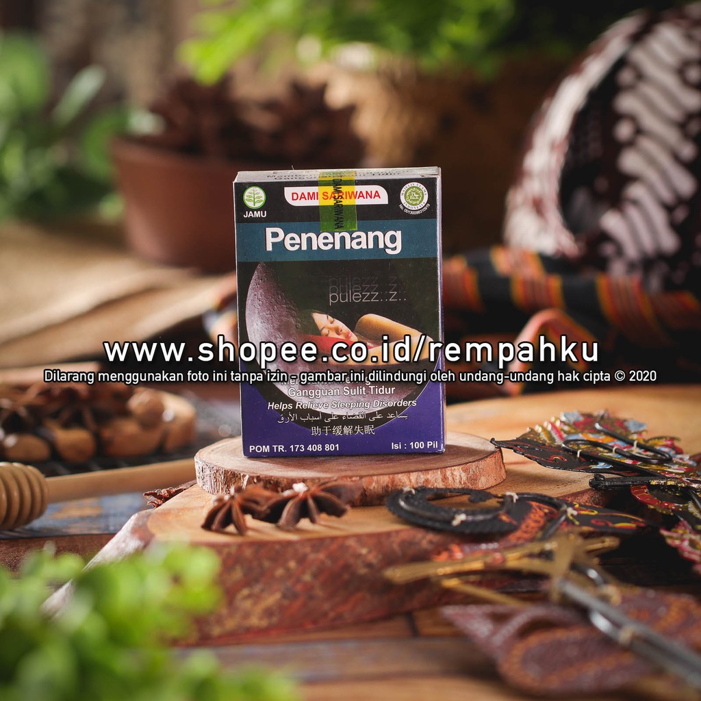 

Rempahku - Dami Sariwana Jamu Penenang 1pack Herbal Tidur Tenang Lelap