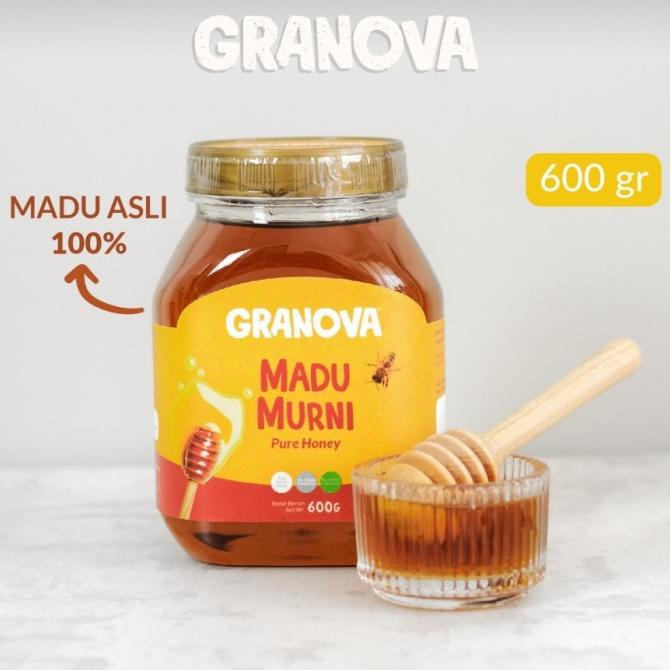 

[COD] MADU GRANOVA - MADU MURNI RANDU 600 GRAM [COD]
